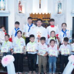 Lễ khai giảng cho các em Thiếu nhi Thánh Thể Giáo họ Trung Thứ, Võ Giang, Thủy Cơ và Ô Cách