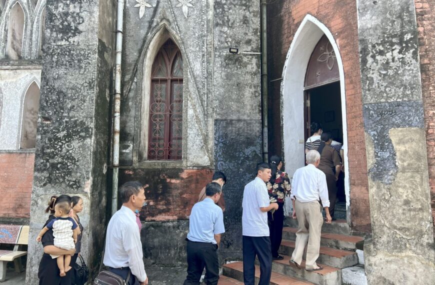 Đoàn hành hương Giáo phận Bùi Chu hành&hellip;