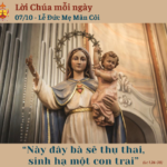 Ngày 07/10: Lễ Đức Mẹ Mân Côi