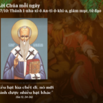Ngày 17/10: Thánh I-nha-xi-ô An-ti-ô-khi-a, giám mục, tử đạo