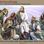 Ngày 17/10: Thứ Sáu tuần XXVIII Thường niên