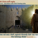 Ngày 30/10: Thứ Năm tuần XXX Thường niên