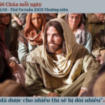 Ngày 22/10: Thứ Tư tuần XXIX Thường niên