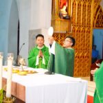 Tân Linh mục Giuse Nguyễn Văn Hưng dâng Thánh lễ tạ ơn tại Tiểu Vương cung Thánh đường Sở Kiện