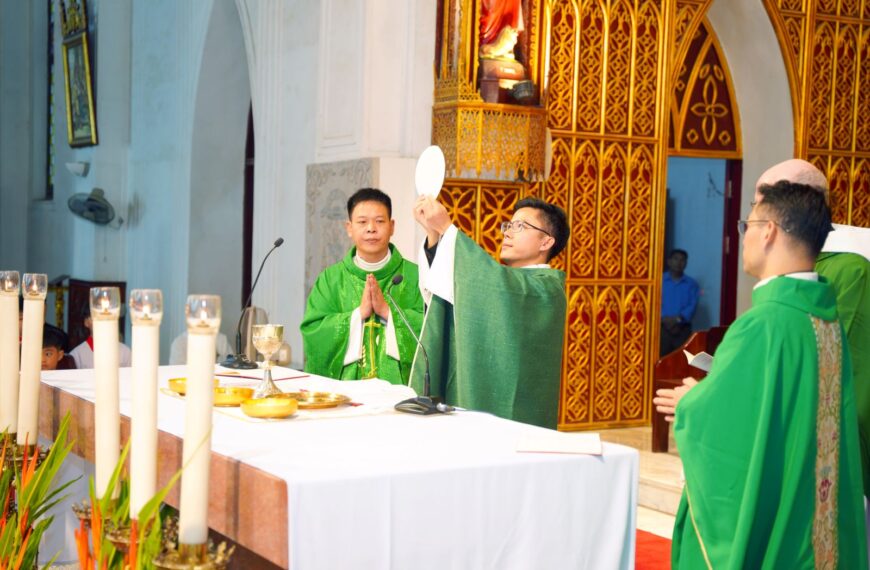 Tân Linh mục Giuse Nguyễn Văn Hưng dâng&hellip;