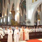 Hội Mân côi Giáo xứ Sở Kiện và các Giáo họ hành hương Năm Thánh Hy Vọng