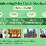 Lịch hành hương Năm Thánh Giáo hạt Phủ Lý tháng 10/2025
