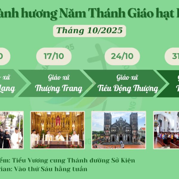 Lịch hành hương Năm Thánh Giáo hạt Phủ&hellip;