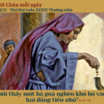 Ngày 24/11: Thứ Hai tuần XXXIV Thường niên