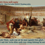Ngày 26/11: Thứ Tư tuần XXXIV Thường niên