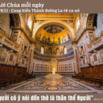 Ngày 09/11: Cung hiến Thánh đường La-tê-ra-nô
