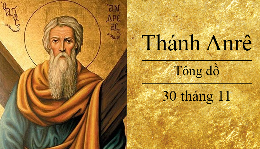 Ngày 30/11: Thánh Anrê, Tông đồ