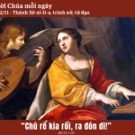 Ngày 22/11: Thánh Xê-xi-li-a, trinh nữ, tử đạo