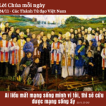 Ngày 24/11: Các Thánh Tử đạo Việt Nam