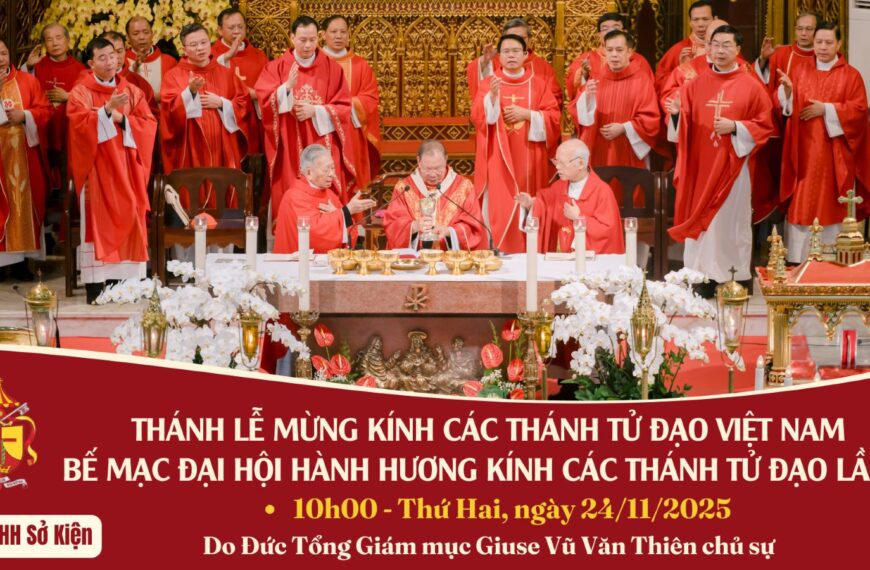 [TRỰC TIẾP] Thánh lễ mừng kính Các Thánh&hellip;