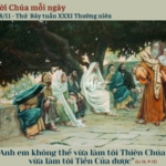 Ngày 08/11: Thứ Bảy tuần XXXI Thường niên