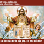 Ngày 23/11: LỄ CHÚA KI-TÔ VUA