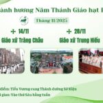 Lịch hành hương Năm Thánh Giáo hạt Phủ Lý tháng 11/2025