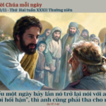 Ngày 10/11: Thứ Hai tuần XXXII Thường niên