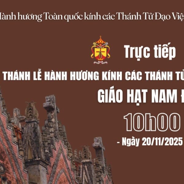 [Trực tiếp] Thánh lễ Giáo hạt Nam Định&hellip;