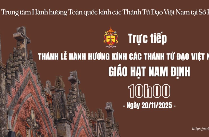 [Trực tiếp] Thánh lễ Giáo hạt Nam Định&hellip;