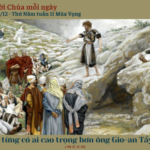 Ngày 11/12: Thứ Năm tuần II Mùa Vọng