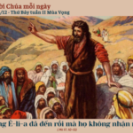 Ngày 13/12: Thứ Bảy tuần II Mùa Vọng