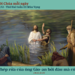 Ngày 15/12: Thứ Hai tuần III Mùa Vọng