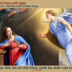 Ngày 20/12: Thứ Bảy tuần III Mùa Vọng
