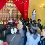 Đoàn giáo dân Giáo xứ Sa Cát hành hương kính Các Thánh Tử Đạo Việt Nam