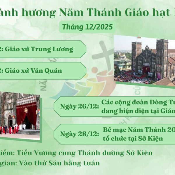 Lịch hành hương Năm Thánh Giáo hạt Phủ&hellip;