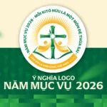 Logo năm Mục vụ 2026: Mỗi Kitô hữu là một môn đệ thừa sai: “Anh em là ánh sáng thế gian” (Mt 5,14)
