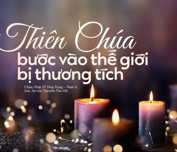 Thiên Chúa bước vào thế giới bị thương…