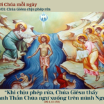 Ngày 11/01: Chúa Giêsu chịu phép rửa