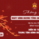 Thông báo: Chương trình hành hương tại TTHH Toàn quốc kính Các Thánh Tử Đạo – Ngày mùng Ba Tết Nguyên Đán 2026
