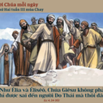 Thứ Hai tuần III mùa Chay