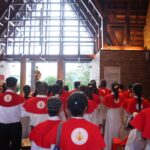 Hội sùng kính Các Thánh Tử Đạo Giáo xứ Sở Kiện hành hương tại Giáo xứ Tiêu Động Thượng: Kín múc ơn thiêng bên Thánh Phêrô Hiếu