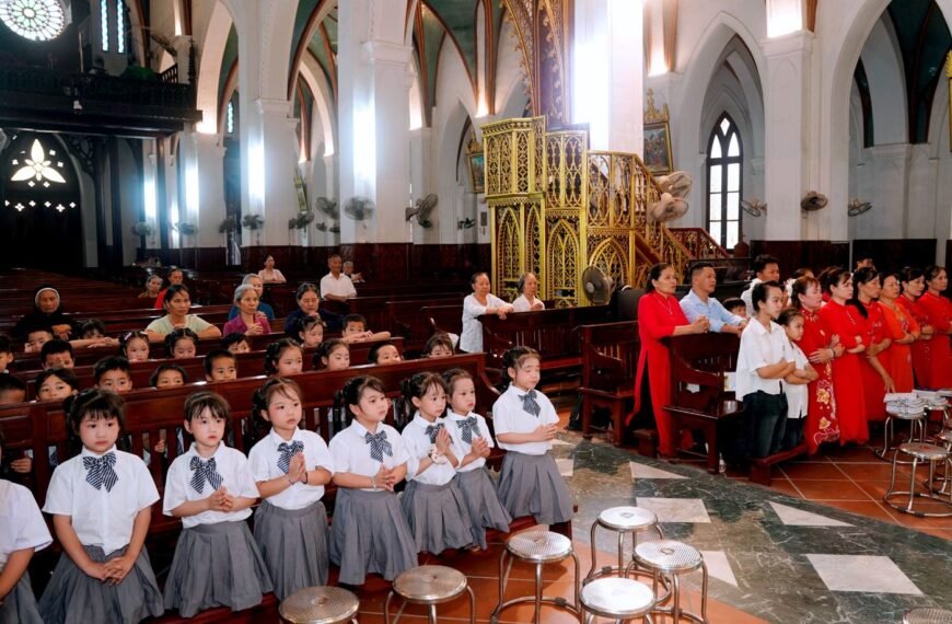 Giáo họ Thủy Cơ hành hương kính Các&hellip;