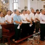 Ban Trống Giáo xứ Sở Kiện hành hương kính Các Thánh Tử Đạo Việt Nam