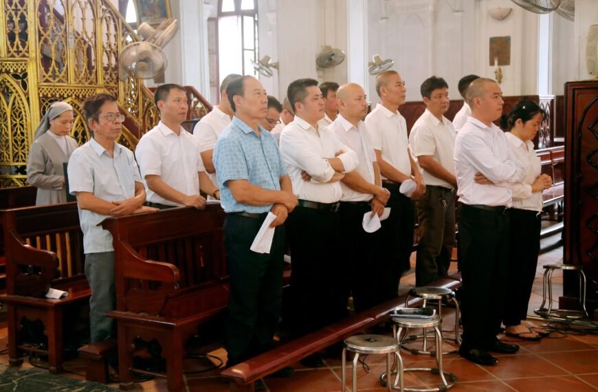 Ban Trống Giáo xứ Sở Kiện hành hương…