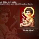 Ngày 24/6: Sinh nhật thánh Gio-an Bao-ti-xi-ta