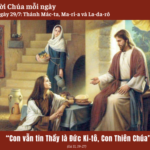 Ngày 29/7: Thánh Mác-ta, Ma-ri-a và La-da-rô