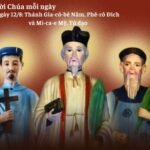 Ngày 12/8: Thánh Gia-cô-bê Năm, Phê-rô Đích và Mi-ca-e Mỹ, Tử đạo